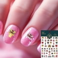 thumbnail image 4 of FSTDelivery Artificial Fake Press-On Nails for Women Girls, Hold The Festive Enhance Your Nails With Exquisite 5D Embossed Nail Stickers For Welcoming The Prosperous New Year, 4 of 8