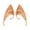 Beige, variant on 10cm Glitter Gold Pixie Elf Ears Accessories, Latex Pointed Fairy Elf Ears, Halloween Costume Party Photo Shoot Cos Prop for Fairy Devil Alien Makeup