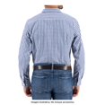 thumbnail image 2 of Camisa George Talla CH Casual Manga Larga de Cuadros Blanco con Azul Marino, 2 of 4