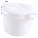 thumbnail image 3 of Olla arrocera multifunción para microondas, recipiente pequeño para almuerzo, utensilios de cocina para horno, 17,5 x 21 x 14 cm, 3 of 4