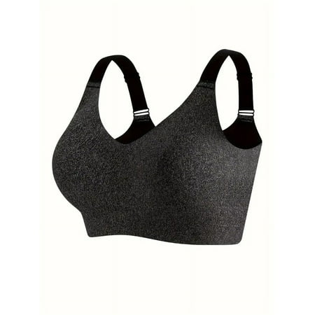 Women s Elegant Bra Plus Size Solid Seamless Li19.99+ghtly Padded Full Cover Everday Bralette