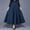 A-Blue, variant on TIANZEN Corduroy Skirt For High Waist Flowy A Line With Pleated Detail Comfortable Soft Fabric Versatile Casual And Dressy Outfits Summer Skirts Striped Bed Skirt