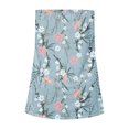 thumbnail image 3 of Gibobby Mujeres Pringting sin tirantes Bandeau Tank Casual sin mangas verano vacaciones suelta vacaciones Top camisa blusa mujeres Top(Azul claro,CH), 3 of 4