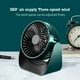 thumbnail image 5 of admirador,Nuevo mini ventilador recargable usb para dormitorio de estudiantes, ventilador silencioso portátil Meterk admirador, 5 of 7
