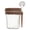 A, variant on Overnight Oats Containers, Reusable Parfait Cups, Yogurt Containers with Lids and Spoons, Salad Jars with Durable Glass Construction, Meal Prep Cups, Small Mason Jars for Milk & Cereal