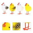 thumbnail image 5 of OFFIGAM Assorted Chicken Figurines Set for Home Decor, Collectible Decorative Pieces for Living Room and Kitchen, 5 of 5