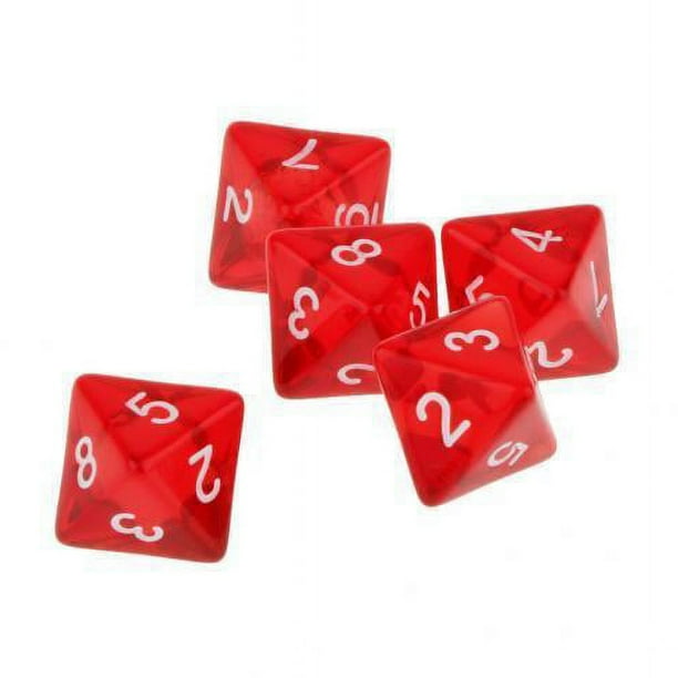 Dados de múltiples caras,Juego de dados 4 piezas