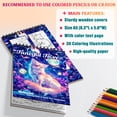 thumbnail image 3 of Netecom Fanciful Foxes Coloring Book Spiral Bound for Adults, A5 Wooden Cover, 30 Whimsical Coloring Pages of Wild Foxes for Stress Relief and Relaxation, 3 of 6