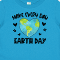 thumbnail image 4 of Inktastic Make Every Day Earth Day with Hearts and Stars Boys or Girls Baby T-Shirt, 4 of 5