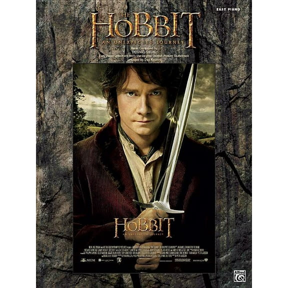 The Hobbit: An Unexpected Journey: Easy Piano Selections from the Original Motion Picture Soundtrack, (Paperback)