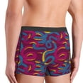 thumbnail image 3 of KLL Colorful Snake Men's Cotton Boxer Briefs Underwear-Small, 3 of 8
