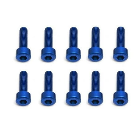 

HobbyStar Aluminum Socket Head Screw M3X8 Blue 10 Pack