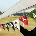 thumbnail image 3 of Camp Bunting, Colorful Pennant Flags Waterproof Reinforced Wind Rope  For Party, 3 of 8