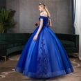thumbnail image 2 of SEYGM Womens Dress,Womens Fashion Sparkly SequinWedding Guest Evening Ball Dress Sexy Deep Long Dres For As The Most Beautiful Woman In The Woman, 2 of 4