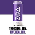 ZOA Zero Sugar Energy Drinks Frosted Grape Healthy Energy Formula