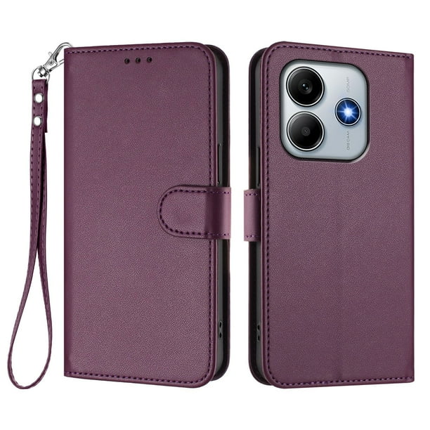 Funda Cartera GANGXUN para Xiaomi Redmi Note 14 4G – Cierre Magnético, Protección RFID, Correa Desmontable, Compatible con Carga Inalámbrica