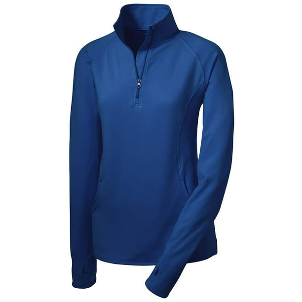 SportTek SportTek Women's Performance 1/2 Zip SportWick Pullover