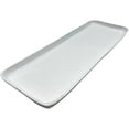 thumbnail image 2 of Bergamo Art 15" Decorative Handmade Aluminum Modern Square Tray in White, 2 of 5