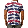 thumbnail image 4 of 4th Of July Shirts for Men Plus Size Short Sleeve 250th Anniversary Usa Shirt Usa Flag Graphic Print America 250 Shirt Patriotic Tees, 4 of 4