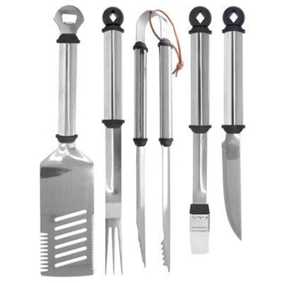 Mr Bar B Q 02147X Br 5 Piece Grill Tool Set