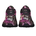 thumbnail image 5 of Cancer Chose The Wrong Witch Shoes Sneakers for Women Men Black Size 6, 5 of 7