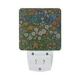 thumbnail image 5 of Yayeee LED Night Light for The Home Plug in With Light Sensors 2 Pack, Orange Floral Garden, 5 of 6