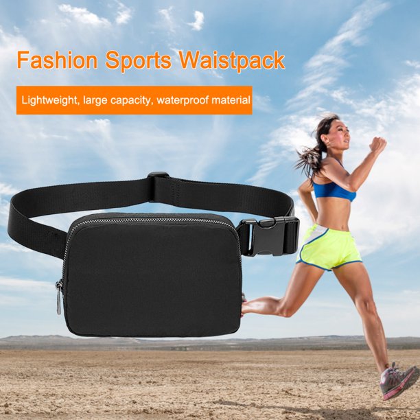 Bolsa De Hombro Bolsa de mensajero de nailon, bolsa de almacenamiento ajustable para correr, accesorios deportivos impermeables