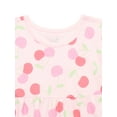 thumbnail image 2 of Garanimals Toddler Girl Print Dress with Short Ruffle Sleeves, Sizes 12M-5T, 2 of 3