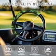 thumbnail image 3 of ZUXONGSY Green Leaf Golf Cart Steering Wheel Covers Golf Steering Wheel Protector Convenient to Store Car Interior Accessories Stretchy Auto Wheel Cover Gifts for Friends Family, 3 of 7