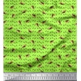 thumbnail image 1 of Soimoi Cotton Poplin Fabric Footprint & Rat Animal Print Sewing Fabric Yard 42 Inch Wide, 1 of 1