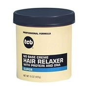 Tcb Hair Relaxer No Base Creme Super Jar, 15 oz