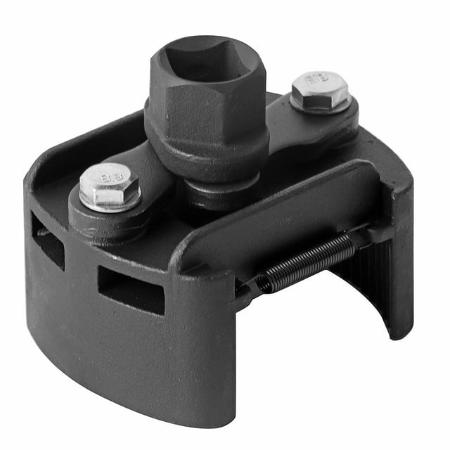 60mm-80mm Adjustable 2 Jaw Oil Filter Wrench Fuel Remover Removal Tool Universal