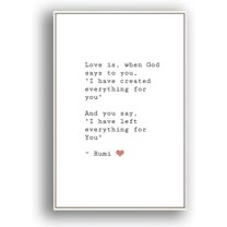 IDEA4WALL Framed Canvas Wall Art for Living Room, Bedroom Beautiful Quotes Canvas Prints for Modern Home Decoration Ready to Hang