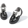 thumbnail image 4 of Toddler Girl’s Boy’s Dress Shoes Lace-Up Comfort Oxford School Uniform Shoes Loafer Flats (Toddler/Little Kid), 4 of 6