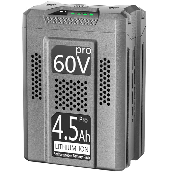 FSKE 4.5AH Replacement for Greenworks 60V Battery, Fit for 60  Green Works 60V Tools & Greenworks Battery LB60A03 LB60A02 LB60A00