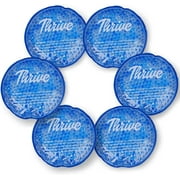 Thrive 6 Small Round Hot and Cold Reusable Ice Packs