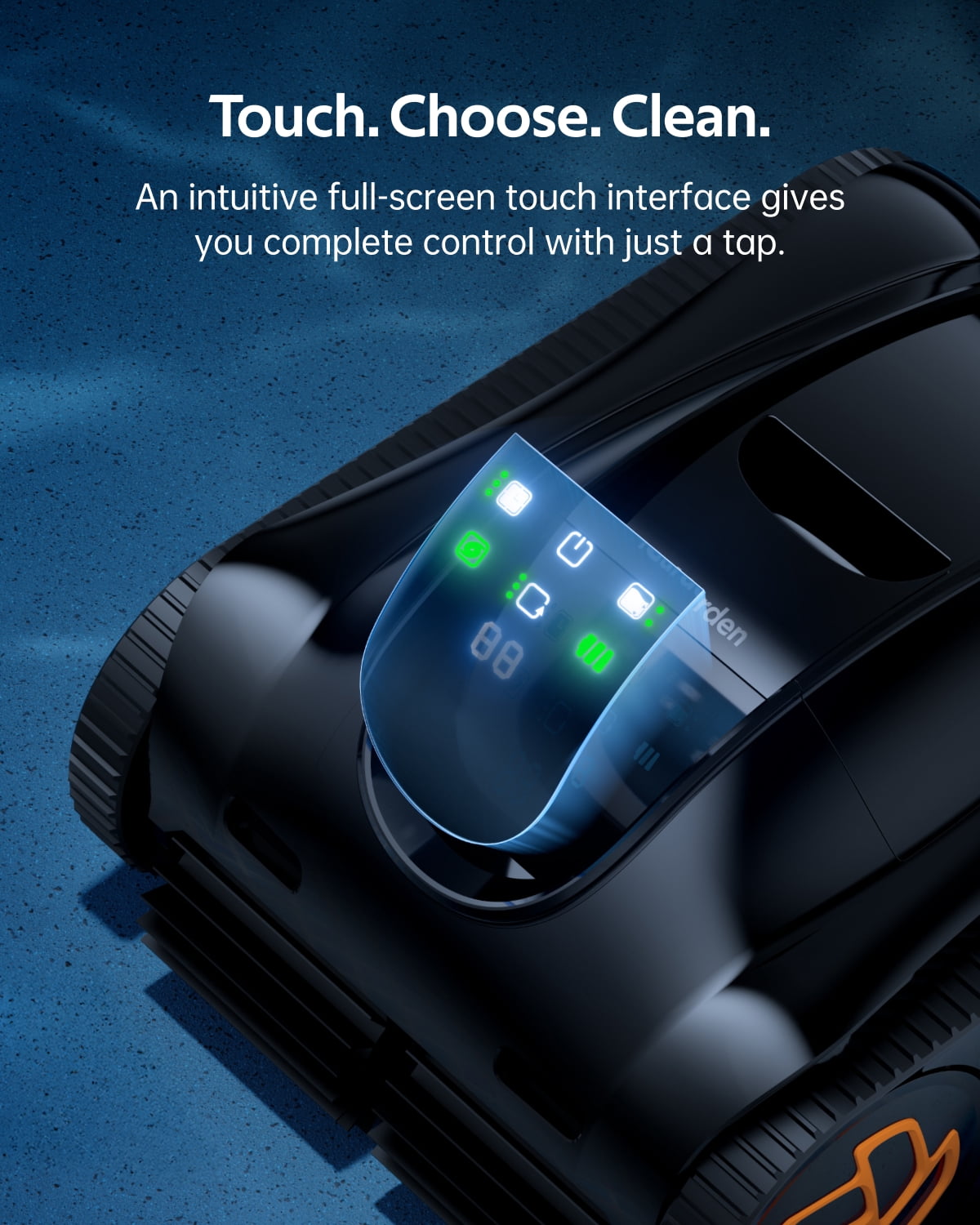 iGarden K Series Cordless Robotic Pool Vacuum for Inground & Above-Ground Pools, Smart Navigation, 150 Min Runtime