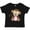 AB-Black, variant on Monkey Girls Toddler T-Shirt