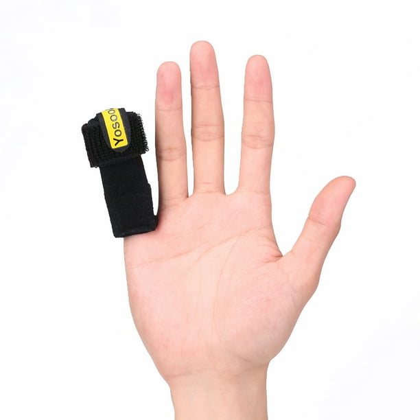 EECOO Trigger Finger Splint with an Extra Hook and Loop Tape,Clicking