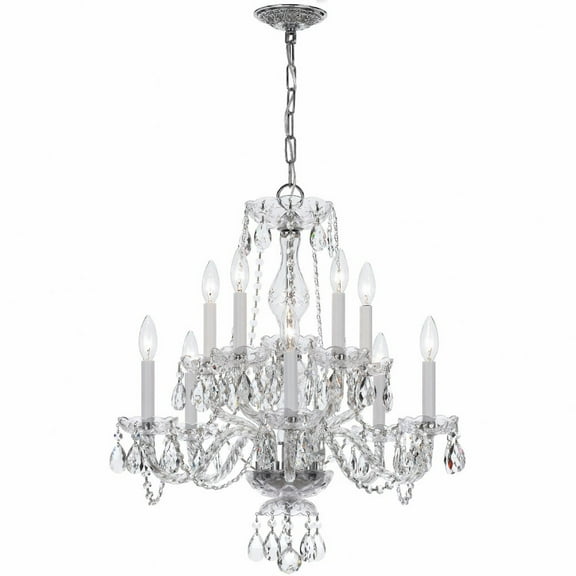 Crystorama Lighting - Ten Light Chandelier - Chandelier - Crystal - Ten Light