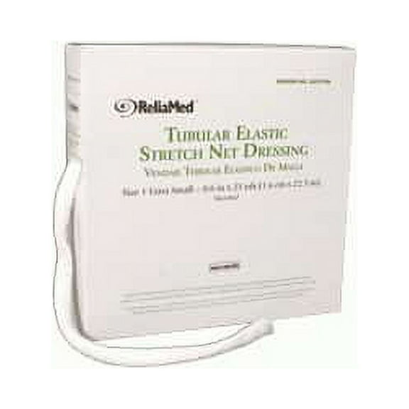 Reliamed Tubular Elastic Stretch Net Dressing, X-small 5-3/8" X 25 Yds. (finger, Toe And Wrist) Part No. 701nb (1/ea)