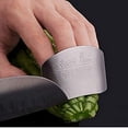 thumbnail image 1 of Multifunctional Finger Guard, Stainless Steel Finger Protector Safety Kitchen Tool for Cooking Slicing Chopping Dicing, 1 of 8