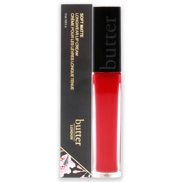 Lápiz labial suave y mate de larga duración Butter London Bossy Boots 0.25 oz