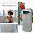 thumbnail image 3 of Funda Spigen Ultra Hybrid para Google Pixel 9 Pro XL, transparente, 3 of 8