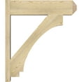 thumbnail image 3 of Ekena Millwork 8"W x 30"D x 34"H Imperial Rough Sawn Craftsman Outlooker, Douglas Fir, 3 of 4