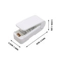 thumbnail image 2 of Coollooc 2 Pack Mini Portable Handheld Heat Vacuum Sealer Bag Sealer Mini Sealing Machine Hand Pressure Heat Sealing Machine Handheld Plastic Bag Sealer Mini Food Sealer for Plastic Bags Food Saver, 2 of 9