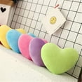 thumbnail image 3 of FASIAOU Plush Pillow Heart Shape Cushion Fluffy Throw Pillows Decorative Back Cushions for Friends Valentine's Day (Hot Pink), 3 of 6