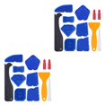 thumbnail image 3 of tredstone Caulk Tool Kit Reusable Lightweight Remover Applicator Washable Spreader Finishing Set Smooth for Window Bath Blue 2Set, 3 of 6