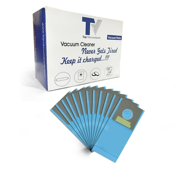 Replacement Part For Bissell Allergy Vacuum Bags 3267 Bagged Models Powerglide Pet Rewind Velocity [4 Pack = 12 Bags]