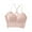 Khaki, variant on Timegard Womens Bras Crisscross Sheer Floral Lace Longline Bralette Beauty Back T-Shirt Bras Solid Color